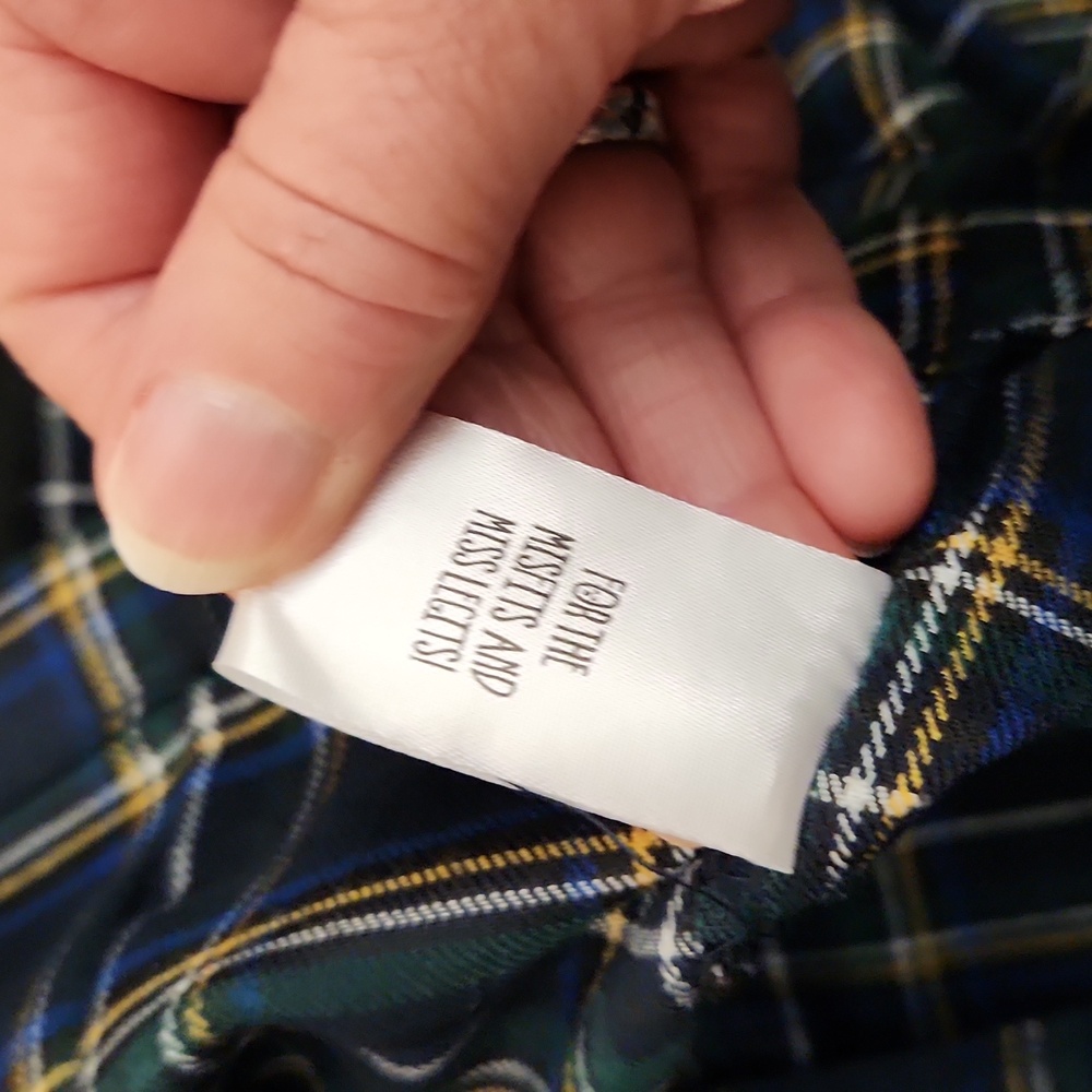 Current Mood Plaid Dress Size XL - Picture 15 of 16